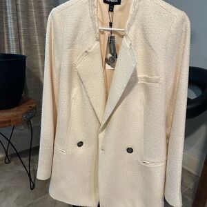 Express Cream Blazer Classic Sophisticated Design